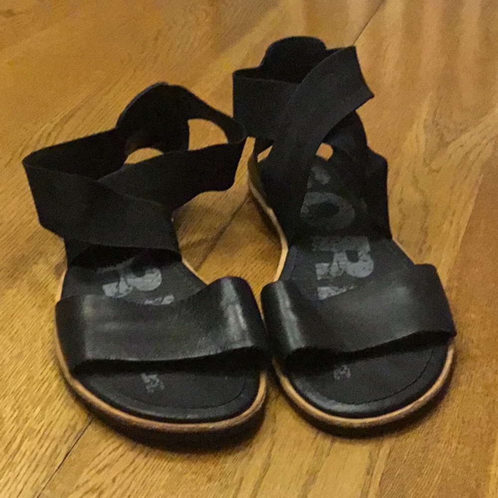 Sorel Black Women's Sandals